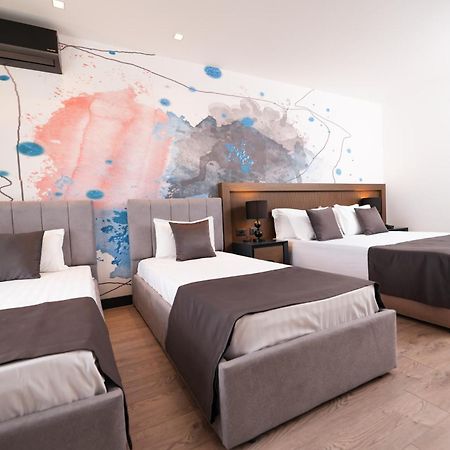 Palladium Beach Hotel- Private Beach Included Dhermi Bagian luar foto