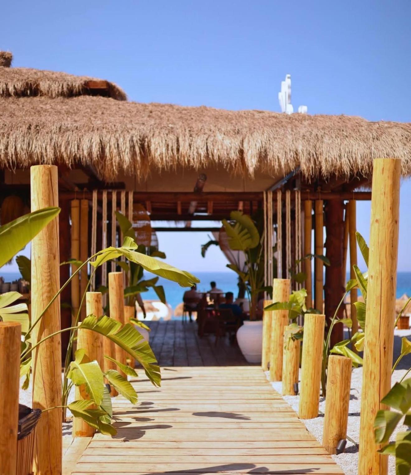 Palladium Beach Hotel- Private Beach Included Dhermi Bagian luar foto